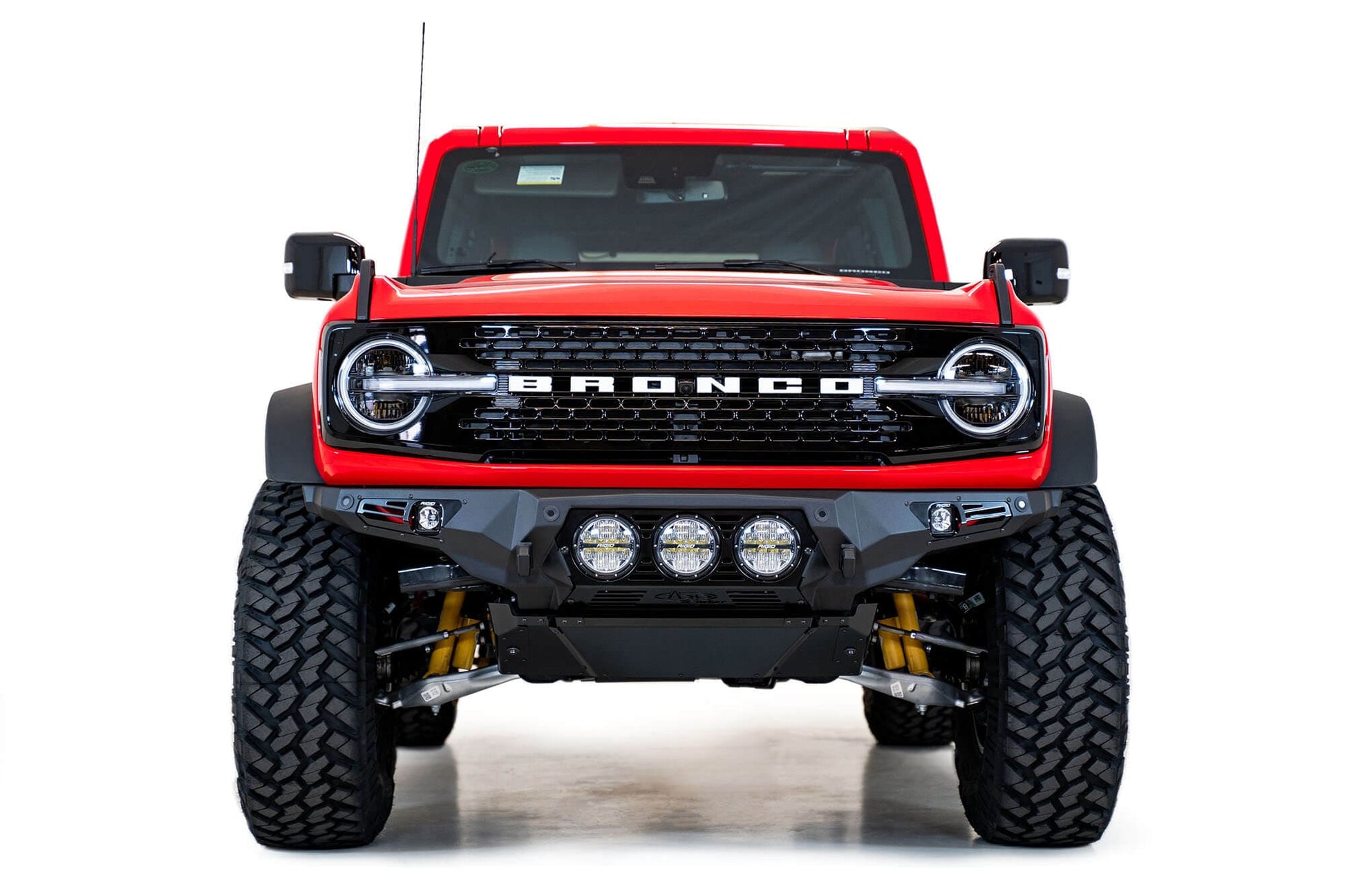 ADD F230194130103 2021 - 2023 Ford Bronco Bomber Front Bumper (Rigid) - Rugged Truck Gear