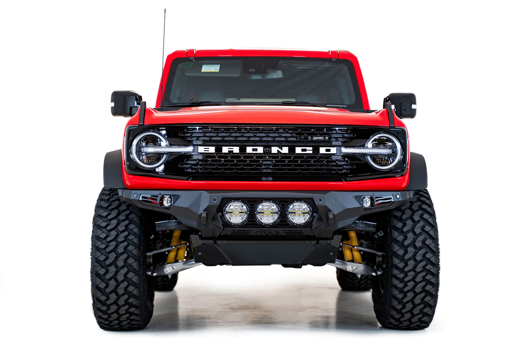 ADD F230194130103 2021 - 2023 Ford Bronco Bomber Front Bumper (Rigid) - Rugged Truck Gear
