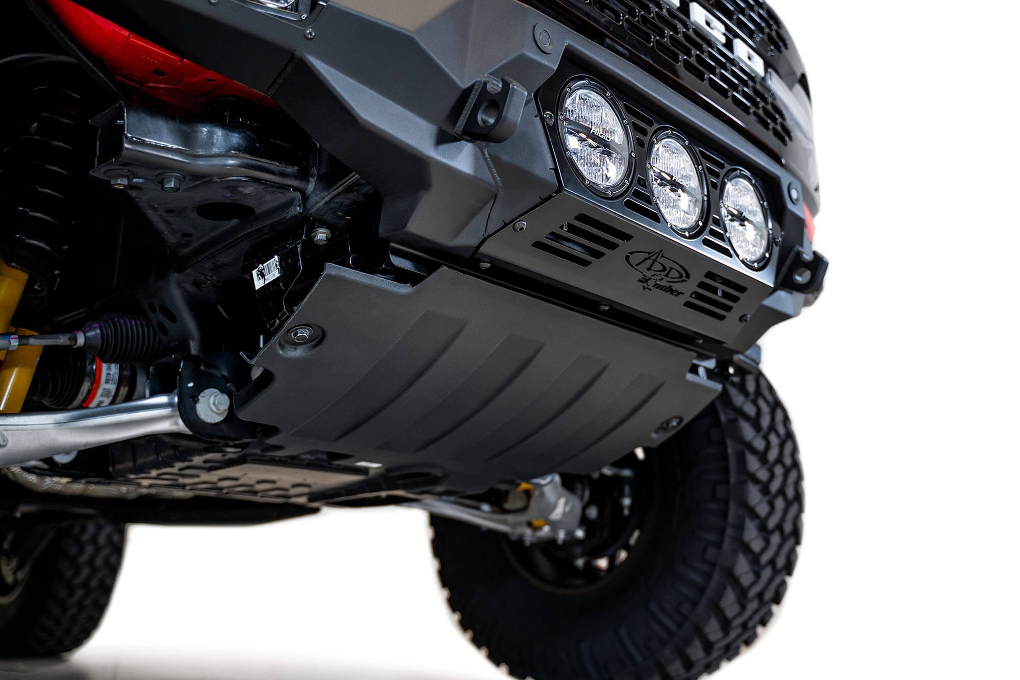 ADD F230194130103 2021 - 2023 Ford Bronco Bomber Front Bumper (Rigid) - Rugged Truck Gear