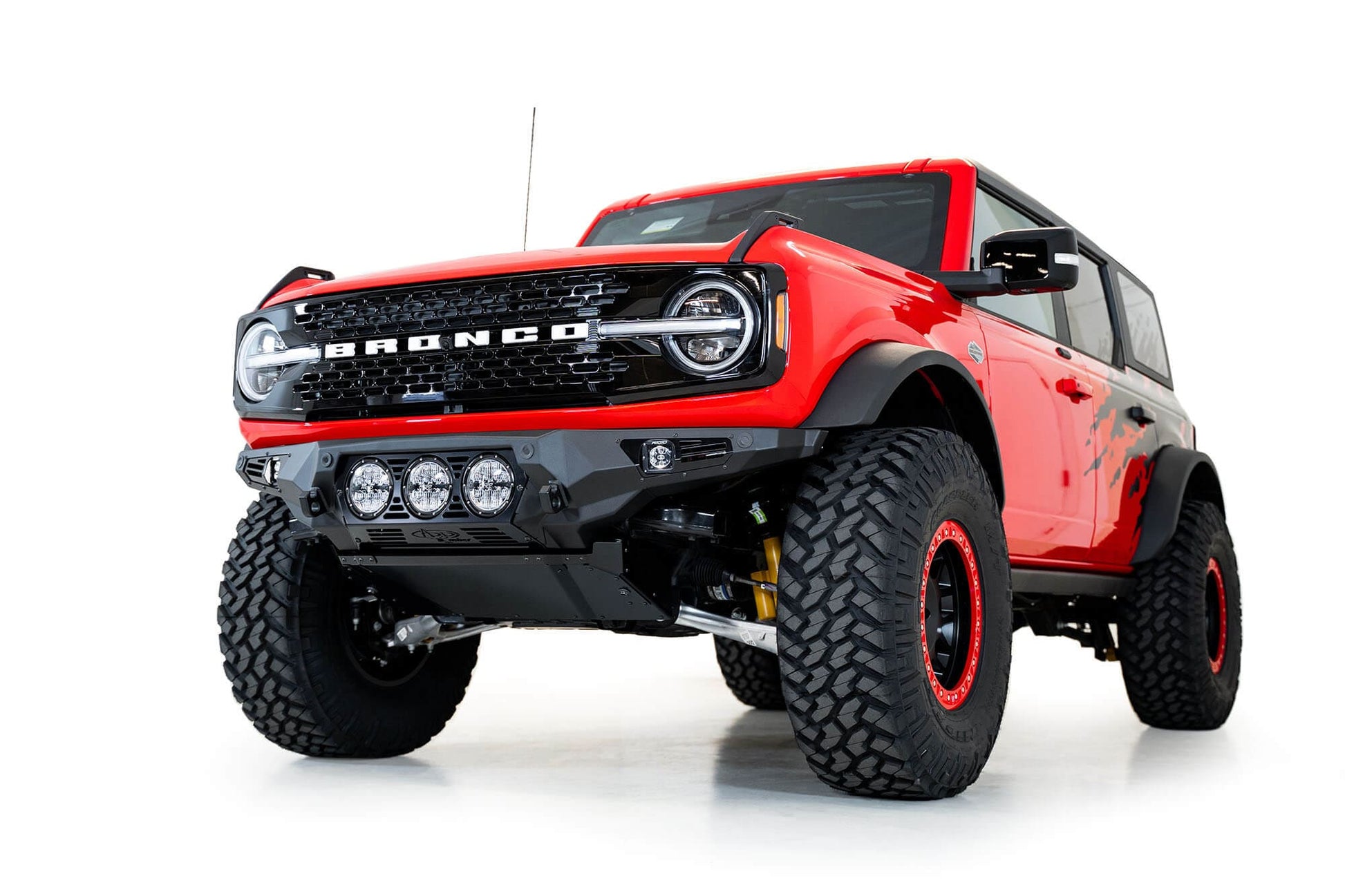 ADD F230194130103 2021 - 2023 Ford Bronco Bomber Front Bumper (Rigid) - Rugged Truck Gear