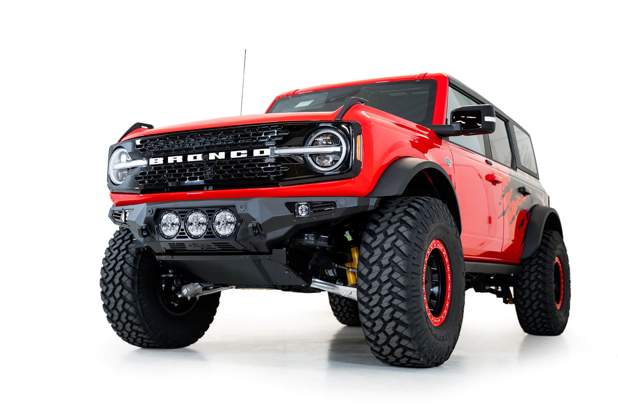 ADD F230194130103 2021 - 2023 Ford Bronco Bomber Front Bumper (Rigid) - Rugged Truck Gear