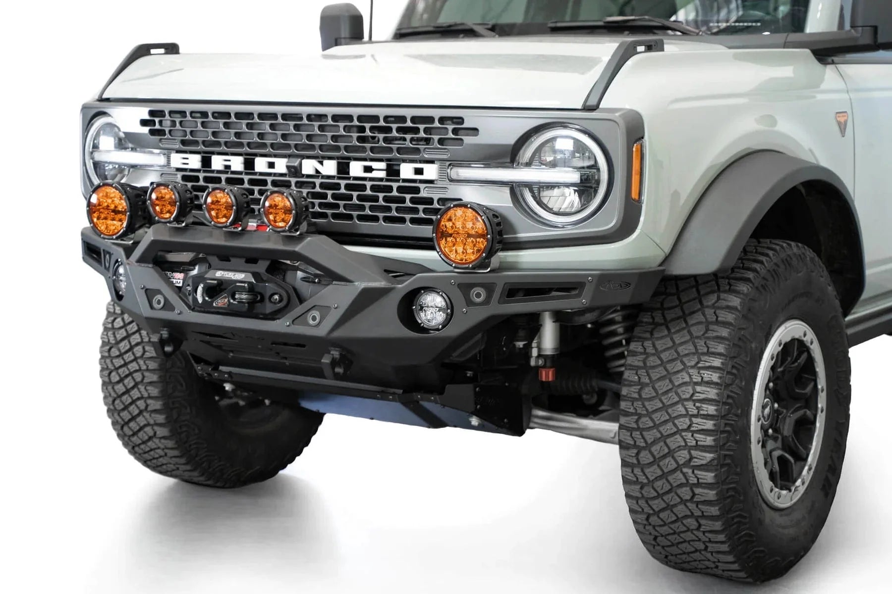 ADD F230311070102 2021 - 2023 Ford Bronco Krawler Front Bumper - Rugged Truck Gear