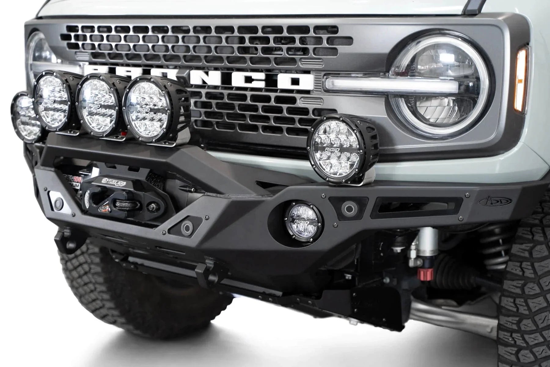 ADD F230311070102 2021 - 2023 Ford Bronco Krawler Front Bumper - Rugged Truck Gear