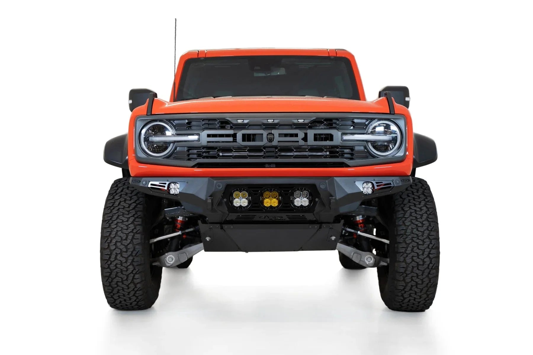 ADD F260014120103 2022 - 2023 Ford Bronco Raptor Bomber Front Bumper (Baja) - Rugged Truck Gear