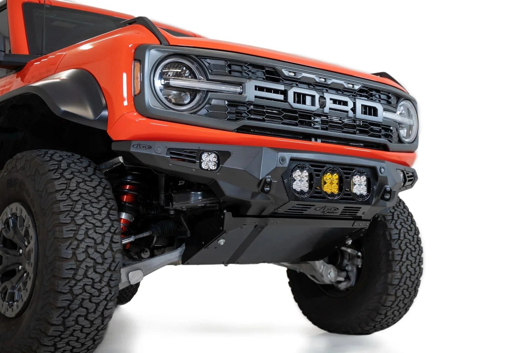ADD F260014120103 2022 - 2023 Ford Bronco Raptor Bomber Front Bumper (Baja) - Rugged Truck Gear
