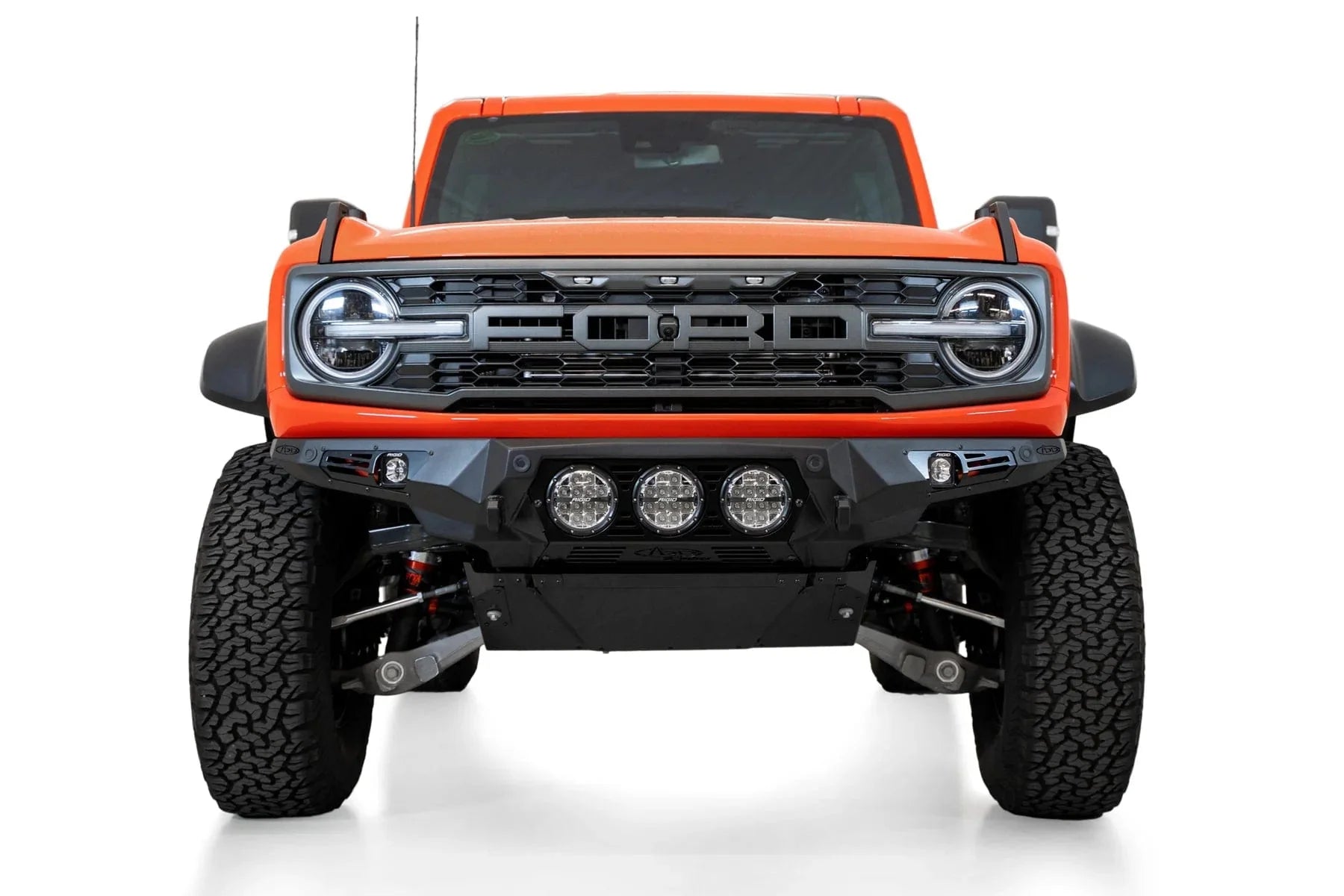 ADD F260014130103 2022 - 2023 Ford Bronco Raptor Bomber Front Bumper (Rigid) - Rugged Truck Gear
