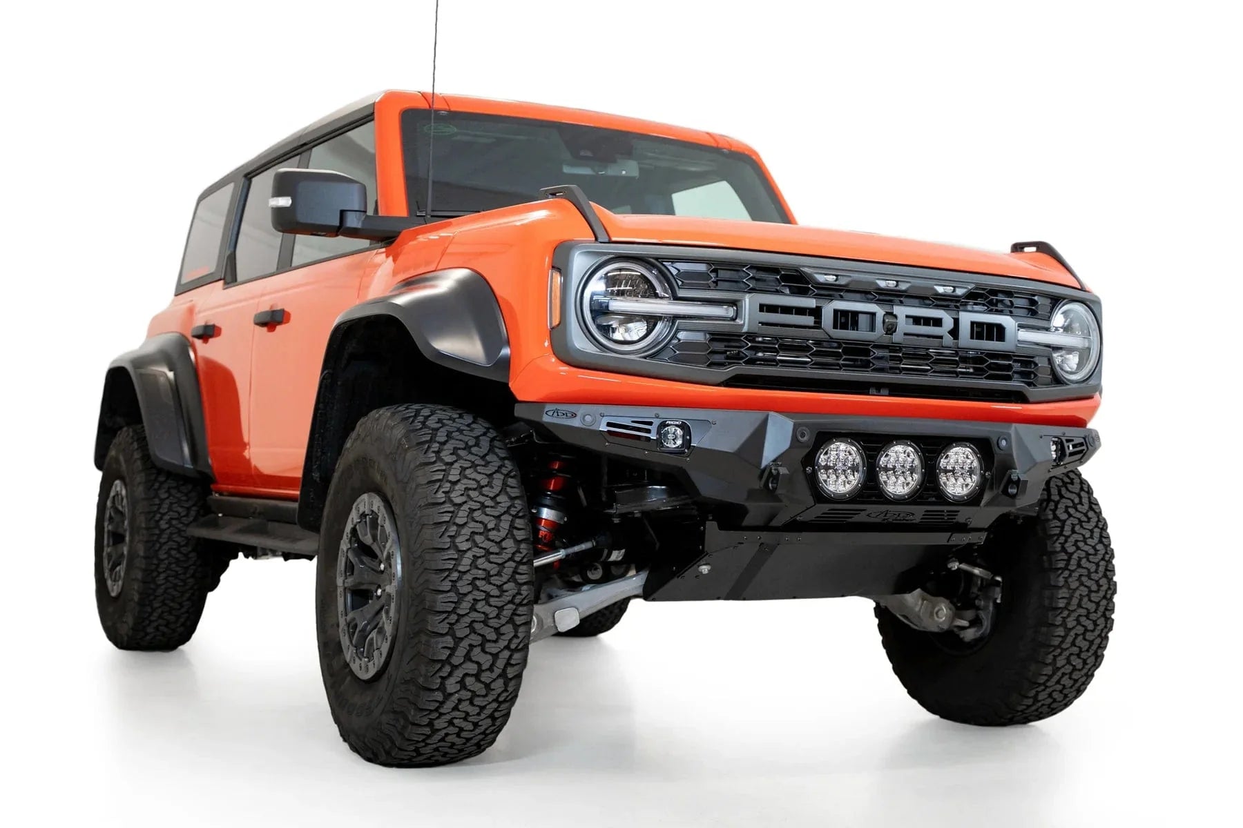 ADD F260014130103 2022 - 2023 Ford Bronco Raptor Bomber Front Bumper (Rigid) - Rugged Truck Gear