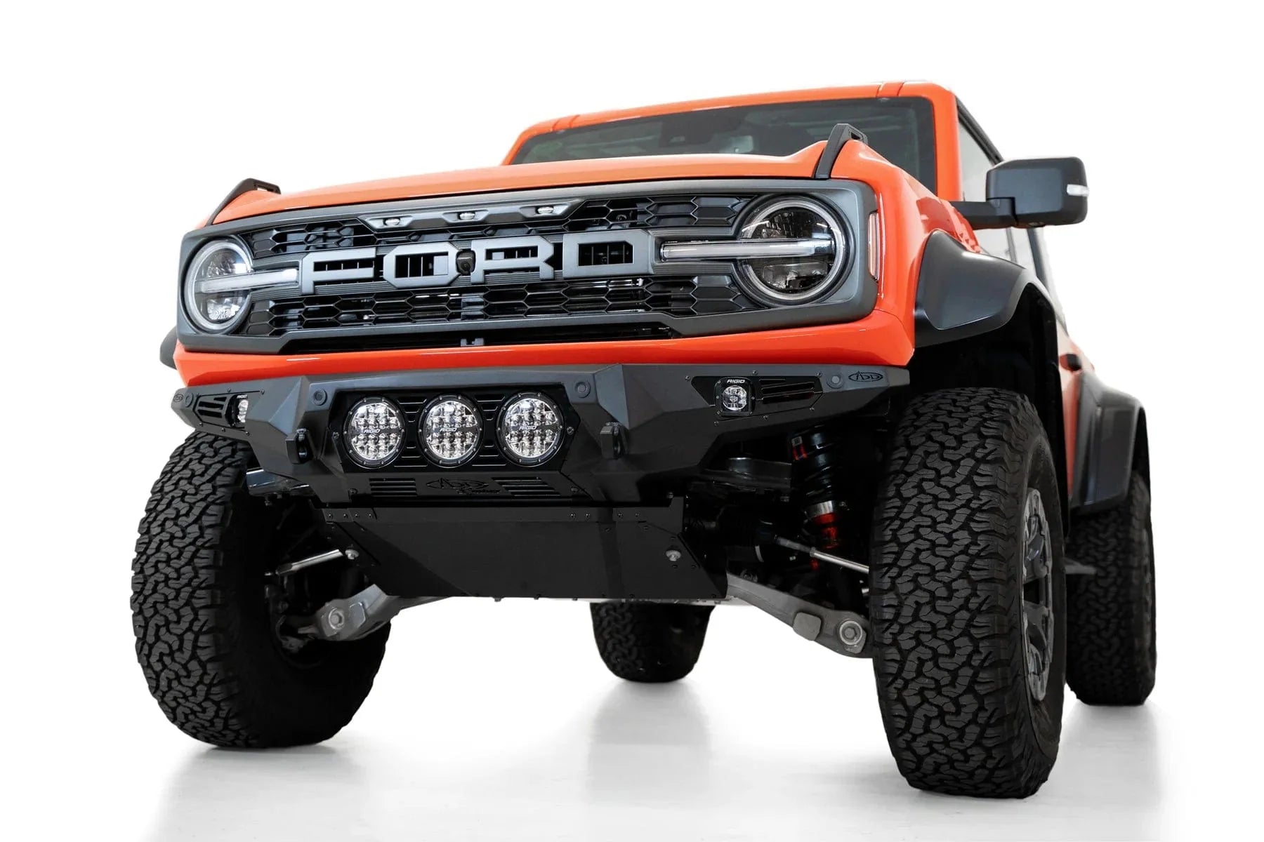ADD F260014130103 2022 - 2023 Ford Bronco Raptor Bomber Front Bumper (Rigid) - Rugged Truck Gear