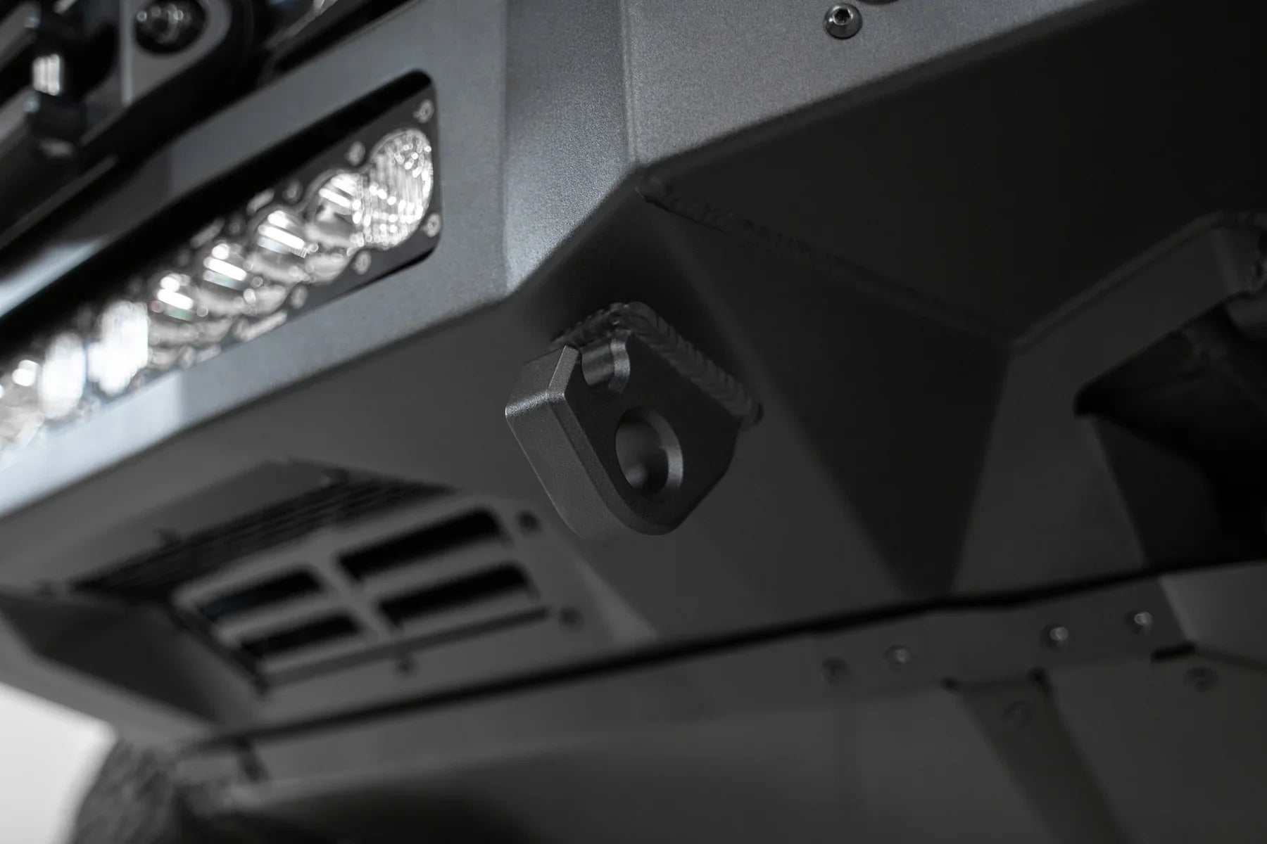 ADD F260181060103 2022 - 2023 Ford Bronco Raptor Rock Fighter Front Winch Bumper - Rugged Truck Gear