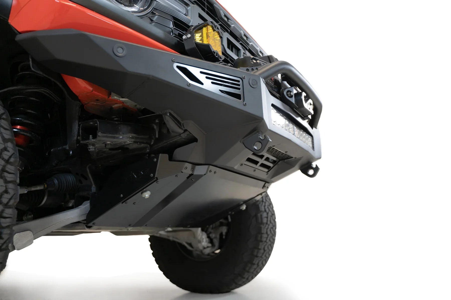 ADD F260181060103 2022 - 2023 Ford Bronco Raptor Rock Fighter Front Winch Bumper - Rugged Truck Gear