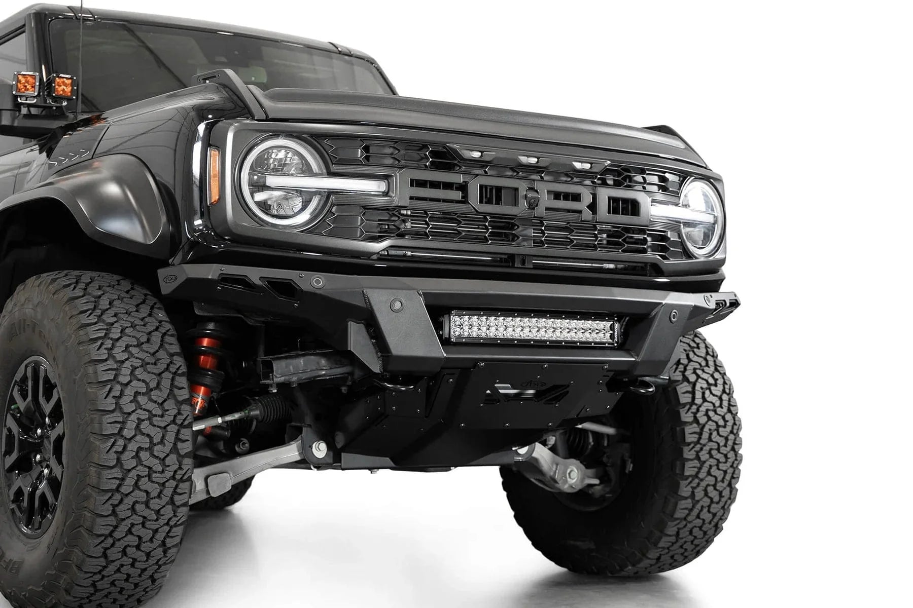 ADD F260262110103 2022 - 2023 Ford Bronco Raptor Phantom Front Bumper - Rugged Truck Gear