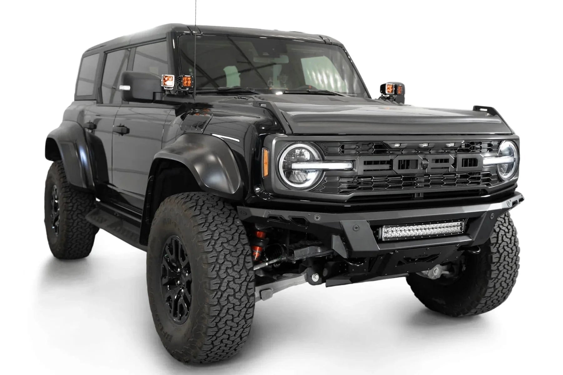 ADD F260262110103 2022 - 2023 Ford Bronco Raptor Phantom Front Bumper - Rugged Truck Gear