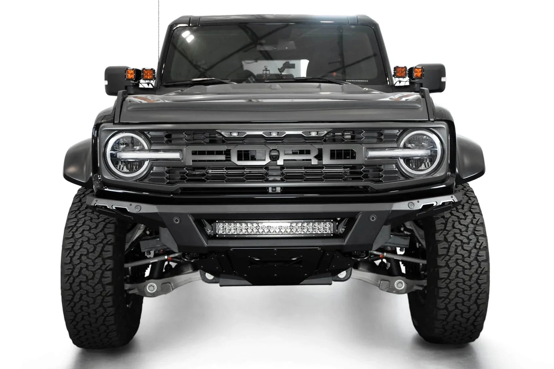 ADD F260262110103 2022 - 2023 Ford Bronco Raptor Phantom Front Bumper - Rugged Truck Gear