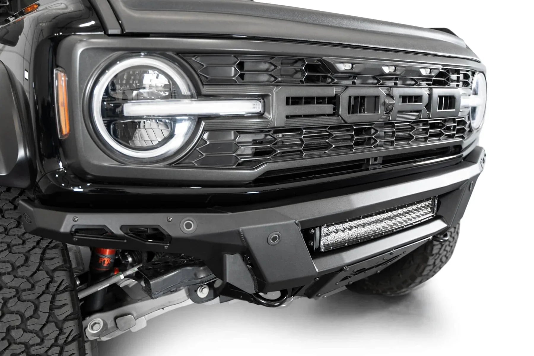 ADD F260262110103 2022 - 2023 Ford Bronco Raptor Phantom Front Bumper - Rugged Truck Gear