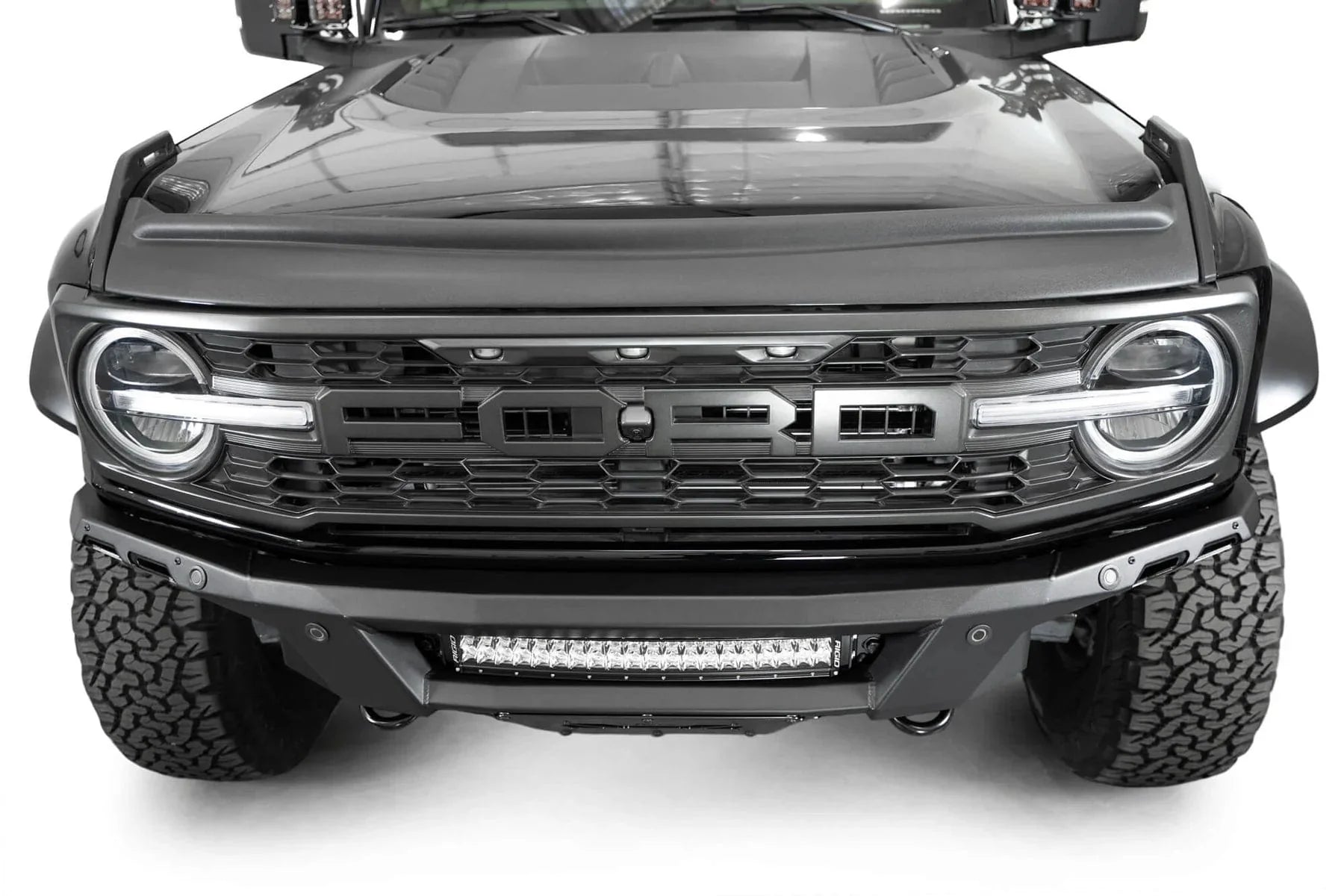 ADD F260262110103 2022 - 2023 Ford Bronco Raptor Phantom Front Bumper - Rugged Truck Gear