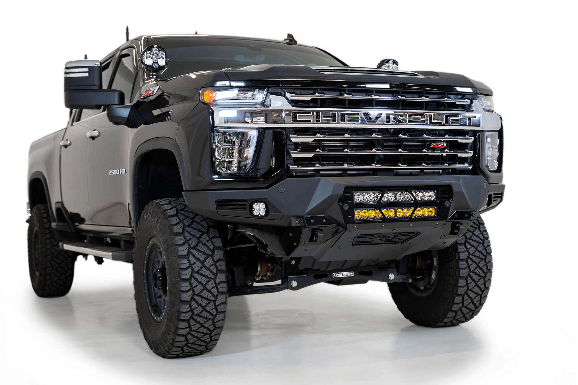 ADD F270012140103 2020 - 2023 Chevy Silverado 2500/3500 HD Bomber Front Bumper (20 Inch Lights) - Rugged Truck Gear
