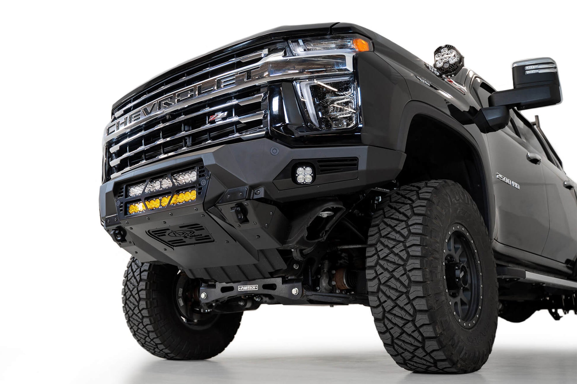 ADD F270012140103 2020 - 2023 Chevy Silverado 2500/3500 HD Bomber Front Bumper (20 Inch Lights) - Rugged Truck Gear