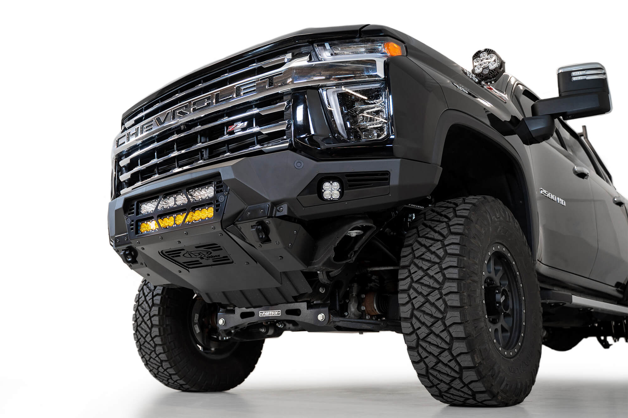 ADD F270012140103 2020 - 2023 Chevy Silverado 2500/3500 HD Bomber Front Bumper (20 Inch Lights) - Rugged Truck Gear
