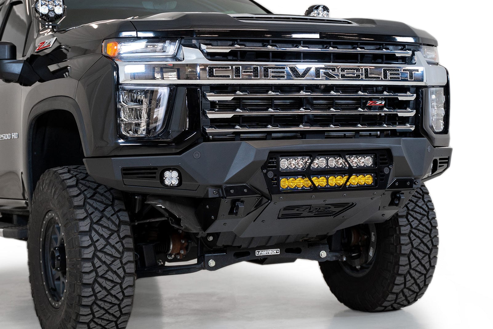 ADD F270012140103 2020 - 2023 Chevy Silverado 2500/3500 HD Bomber Front Bumper (20 Inch Lights) - Rugged Truck Gear