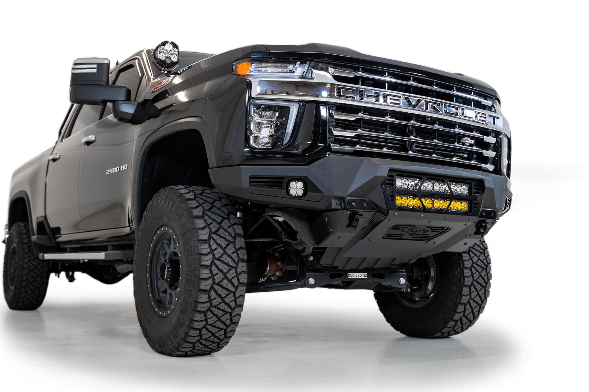 ADD F270012140103 2020 - 2023 Chevy Silverado 2500/3500 HD Bomber Front Bumper (20 Inch Lights) - Rugged Truck Gear