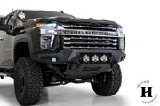 ADD F270014100103 2020 - 2023 Chevy Silverado 2500/3500 HD Bomber Front Bumper | Baja Design Light Mount - Rugged Truck Gear