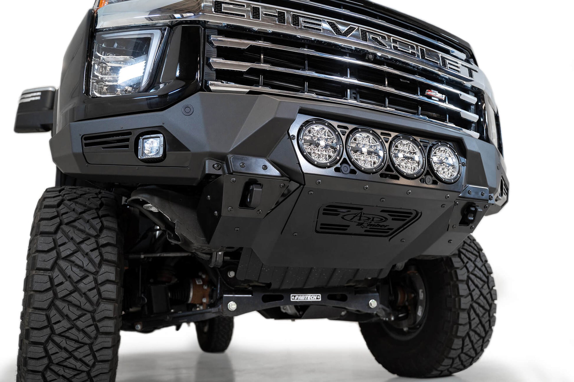 ADD F270014110103 2020 - 2023 Chevy Silverado 2500/3500 HD Bomber Front Bumper (Rigid) - Rugged Truck Gear