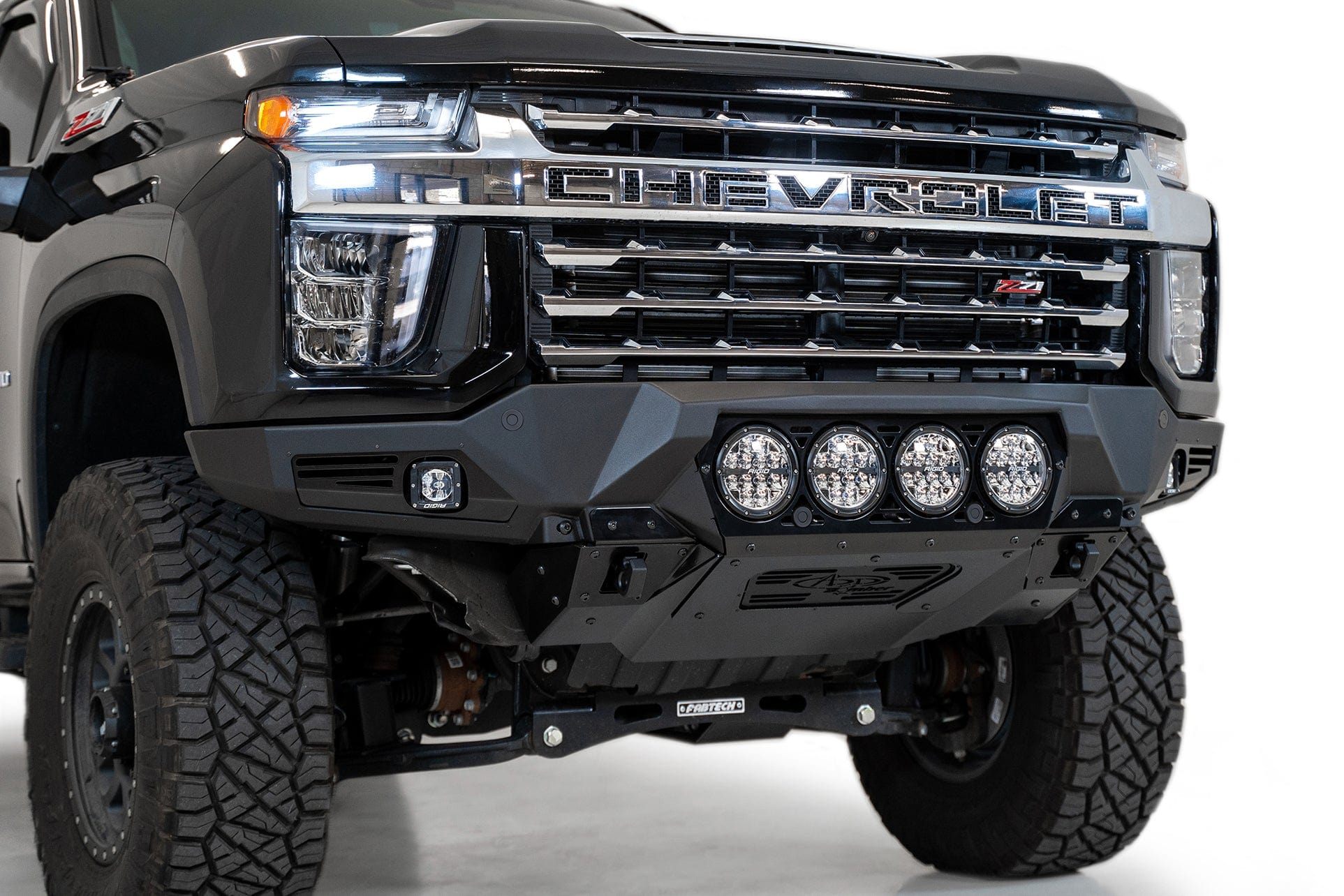 ADD F270014110103 2020 - 2023 Chevy Silverado 2500/3500 HD Bomber Front Bumper (Rigid) - Rugged Truck Gear