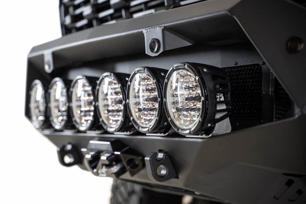 ADD F270043500103 2020 - 2023 Chevy Silverado 2500/3500 HD Bomber Winch Front Bumper - Rugged Truck Gear