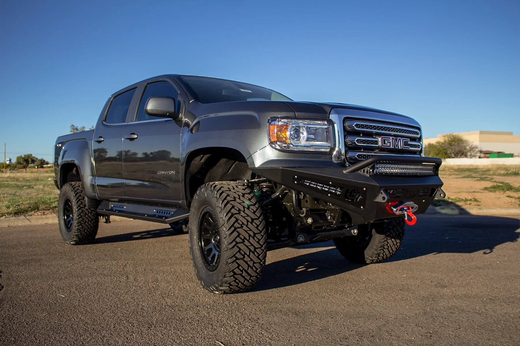 ADD F357382720103 2015 - 2020 Chevy Colorado/GMC Canyon HoneyBadger Front Bumper - Rugged Truck Gear