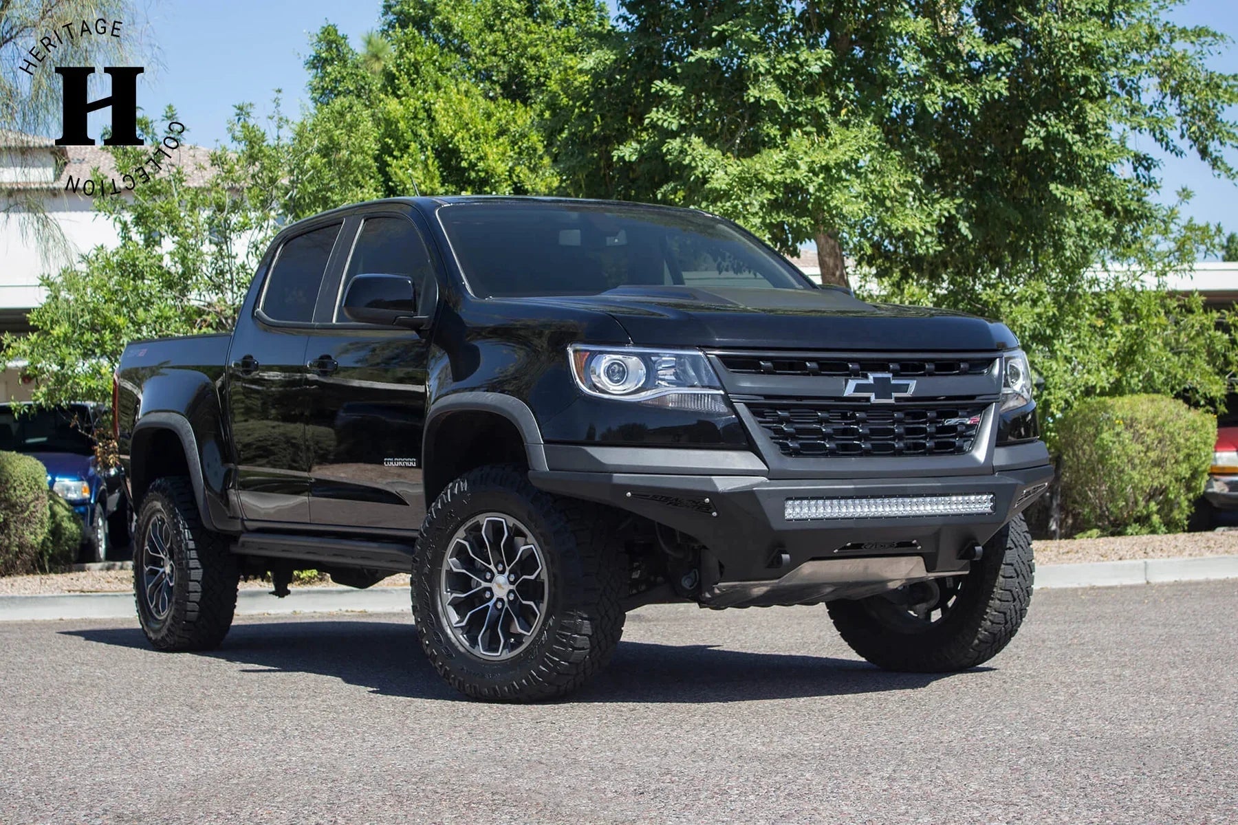 ADD F371192740103 2017 - 2020 Chevy Colorado ZR2 Stealth Fighter Front Bumper - Rugged Truck Gear