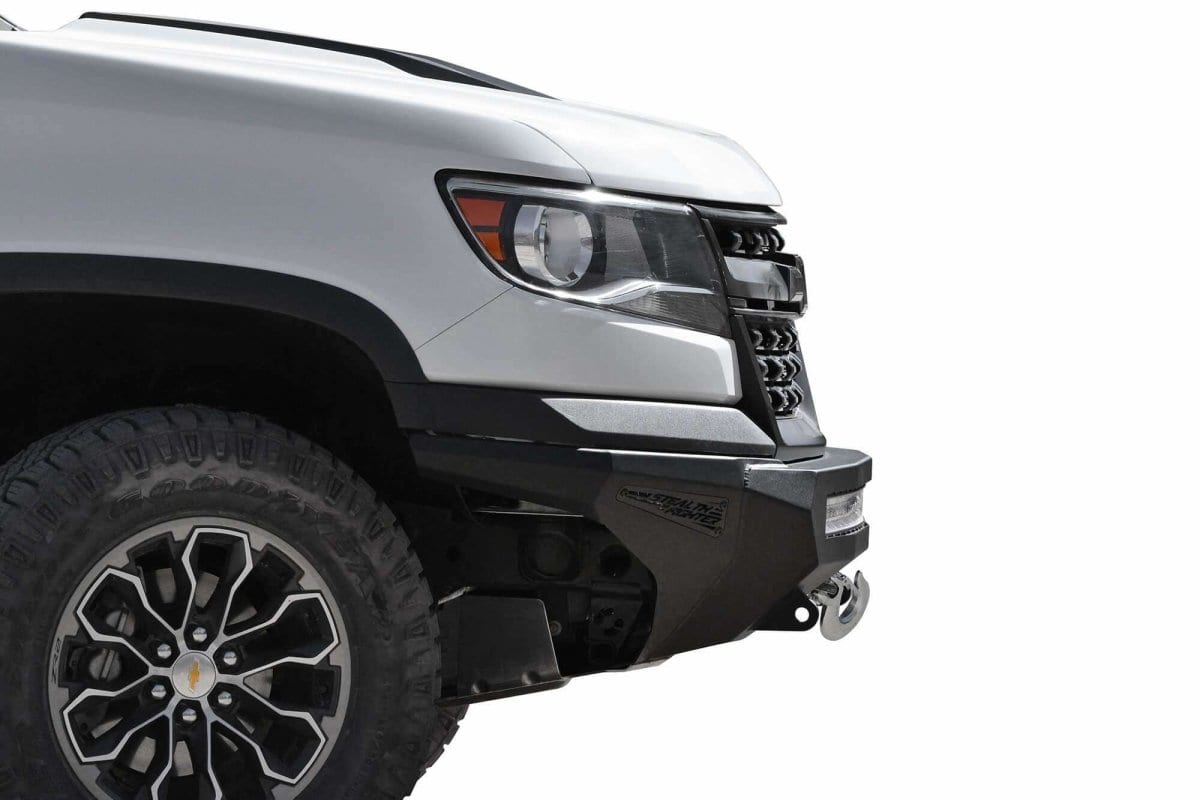 ADD F371202740103 Chevy Colorado ZR2 2017-2020 Stealth Fighter Front Bumper Winch Ready-BumperStock