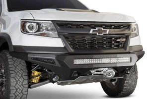 ADD F371202740103 Chevy Colorado ZR2 2017-2020 Stealth Fighter Front Bumper Winch Ready-BumperStock