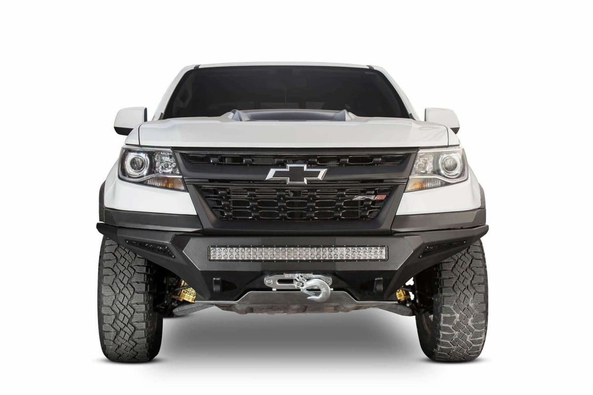 ADD F371202740103 Chevy Colorado ZR2 2017 - 2020 Stealth Fighter Front Winch Bumper - Rugged Truck Gear