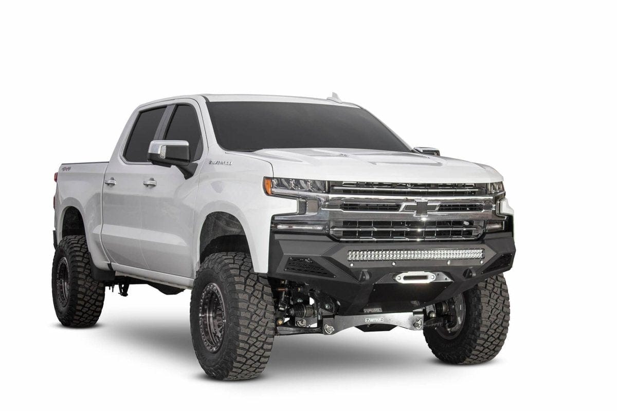 ADD F441423030103 2019 - 2021 Chevy Silverado 1500 Stealth Fighter Front Winch Bumper - Rugged Truck Gear