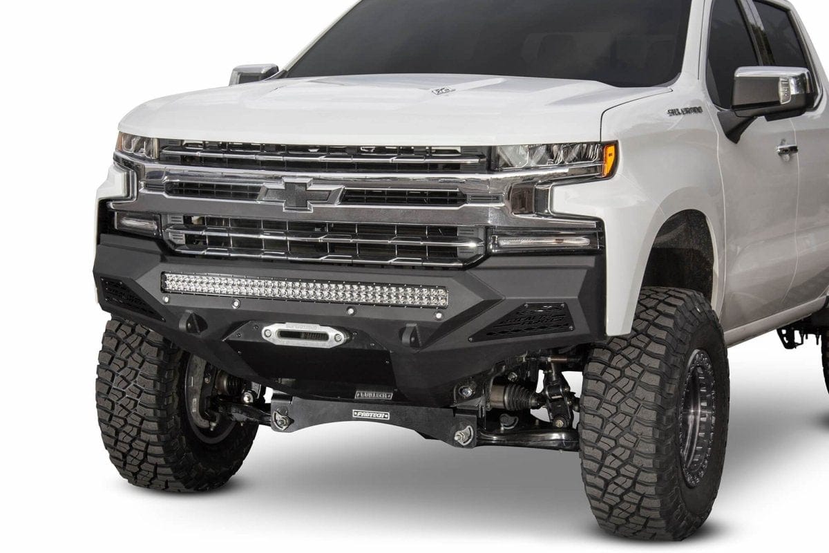 ADD F441423030103 2019 - 2021 Chevy Silverado 1500 Stealth Fighter Front Winch Bumper - Rugged Truck Gear