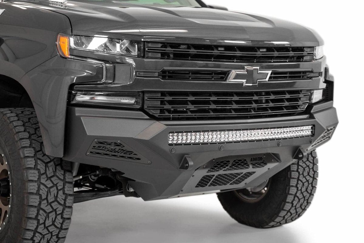 ADD F441763030103 2019 - 2021 Chevy Silverado 1500 Stealth Fighter Front Bumper - Rugged Truck Gear