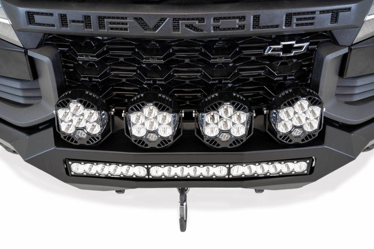 ADD F451202190103 2021 - 2022 Chevy Colorado ZR2 Stealth Fighter Front Bumper - Rugged Truck Gear
