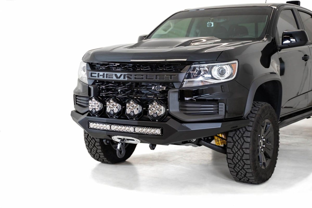 ADD F451202190103 2021 - 2022 Chevy Colorado ZR2 Stealth Fighter Front Bumper - Rugged Truck Gear