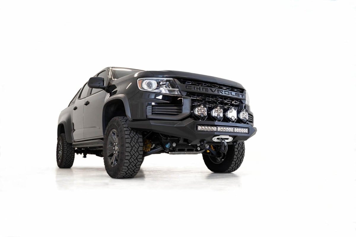 ADD F451202190103 2021 - 2022 Chevy Colorado ZR2 Stealth Fighter Front Bumper - Rugged Truck Gear