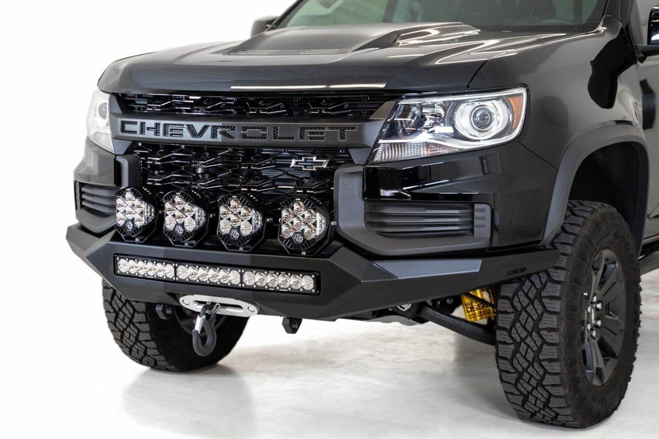 ADD F451202190103 2021 - 2022 Chevy Colorado ZR2 Stealth Fighter Front Bumper - Rugged Truck Gear