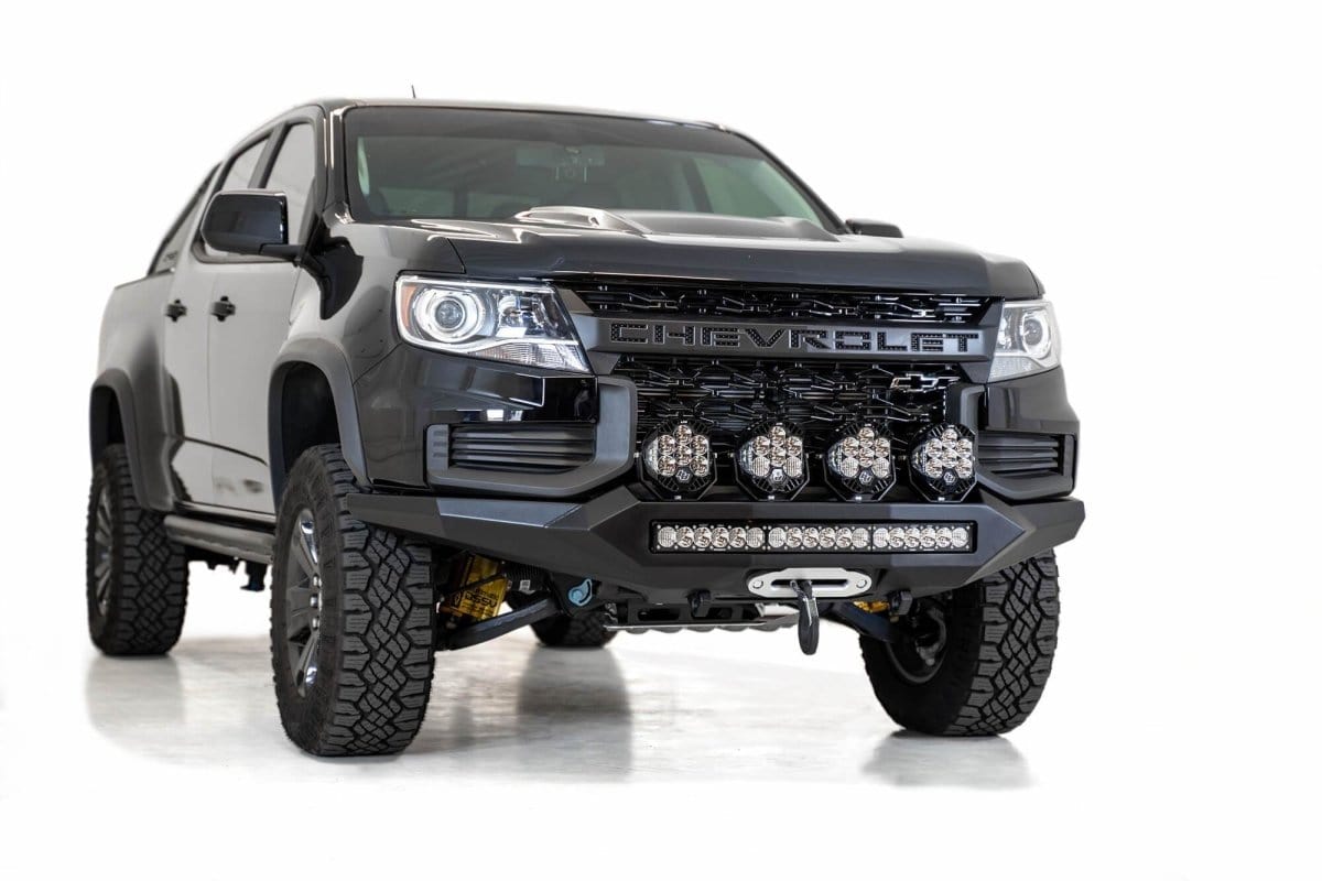 ADD F451202190103 2021 - 2022 Chevy Colorado ZR2 Stealth Fighter Front Bumper - Rugged Truck Gear