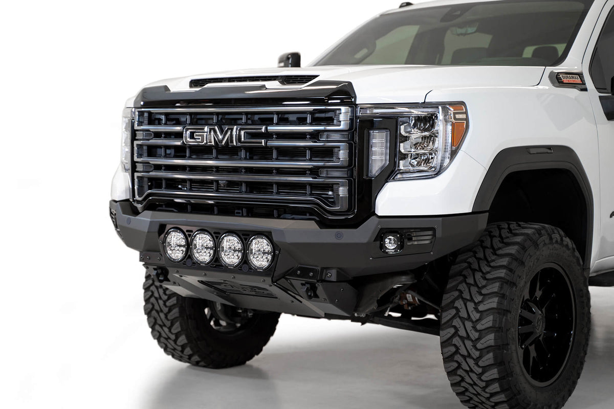 ADD F460014110103 2020 - 2023 GMC Sierra 2500/3500 HD Bomber Front Bumper (Rigid) - Rugged Truck Gear