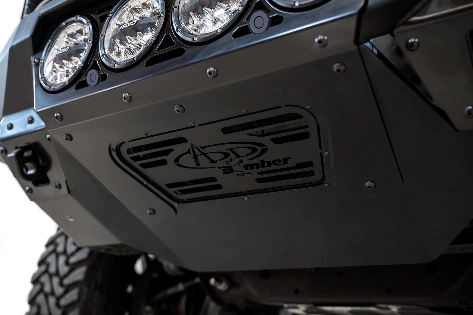 ADD F460014110103 2020 - 2023 GMC Sierra 2500/3500 HD Bomber Front Bumper (Rigid) - Rugged Truck Gear