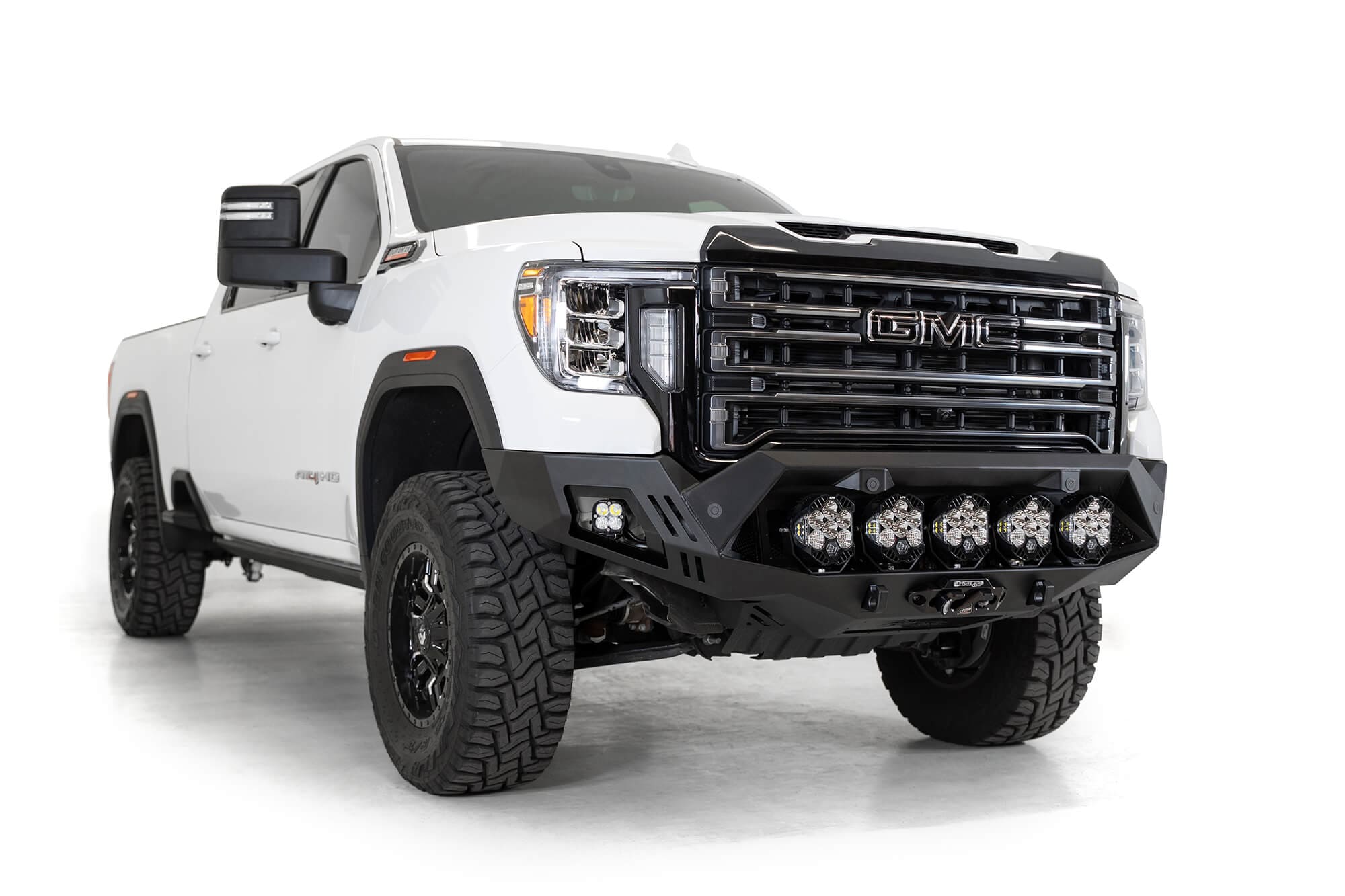ADD F460053500103 2020 - 2023 GMC Sierra 2500/3500 Bomber HD Front Bumper - Rugged Truck Gear