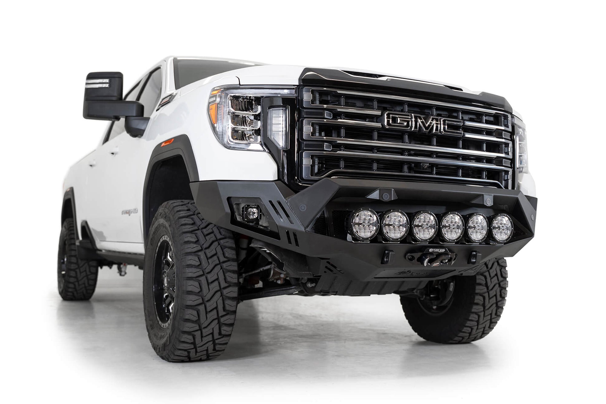 ADD F460053500103 2020 - 2023 GMC Sierra 2500/3500 Bomber HD Front Bumper - Rugged Truck Gear