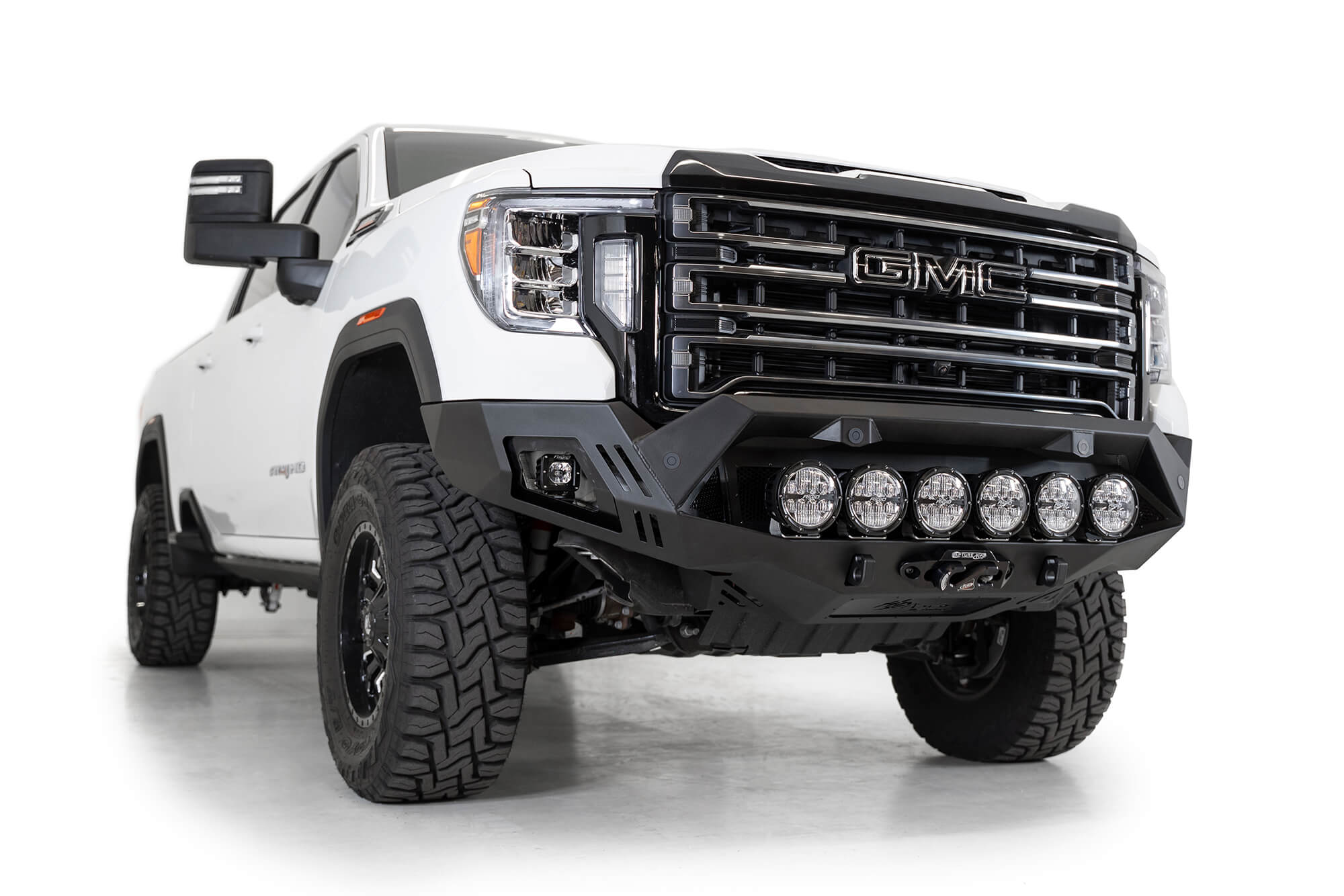 ADD F460053500103 2020 - 2023 GMC Sierra 2500/3500 Bomber HD Front Bumper - Rugged Truck Gear