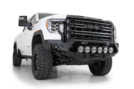 ADD F460053500103 2020 - 2023 GMC Sierra 2500/3500 Bomber HD Front Bumper - Rugged Truck Gear