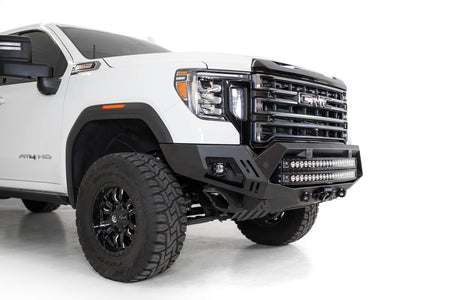 ADD F460053500103 2020 - 2023 GMC Sierra 2500/3500 Bomber HD Front Bumper - Rugged Truck Gear