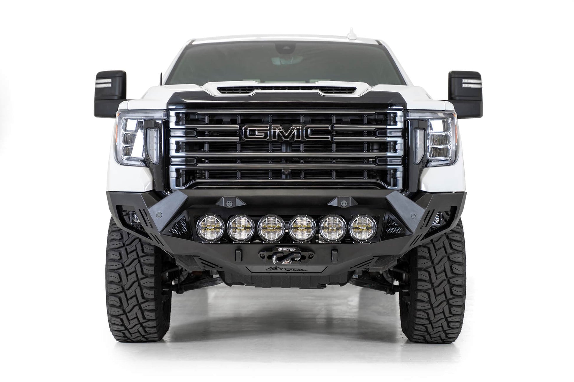 ADD F460053500103 2020 - 2023 GMC Sierra 2500/3500 Bomber HD Front Bumper - Rugged Truck Gear