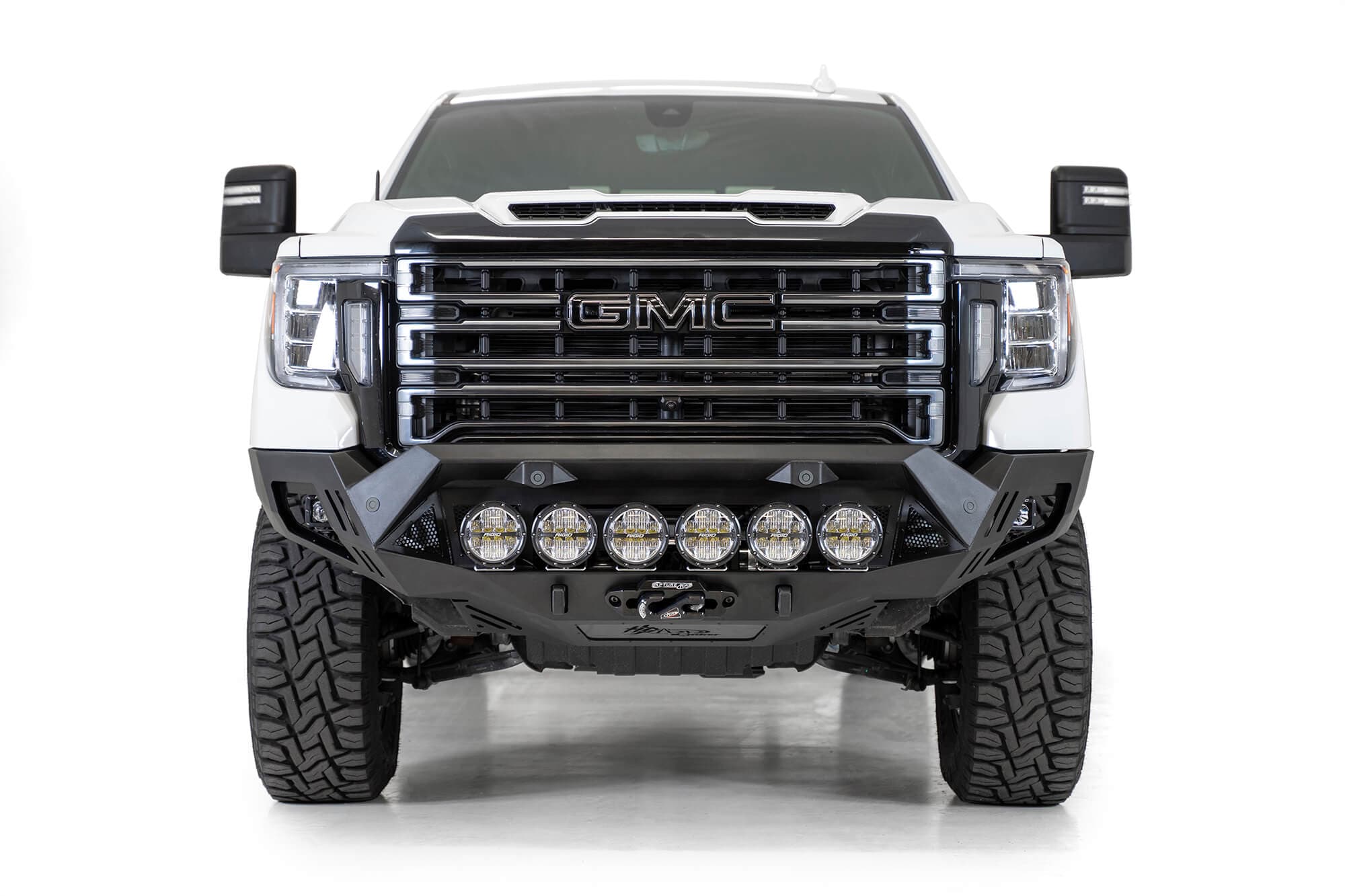 ADD F460053500103 2020 - 2023 GMC Sierra 2500/3500 Bomber HD Front Bumper - Rugged Truck Gear